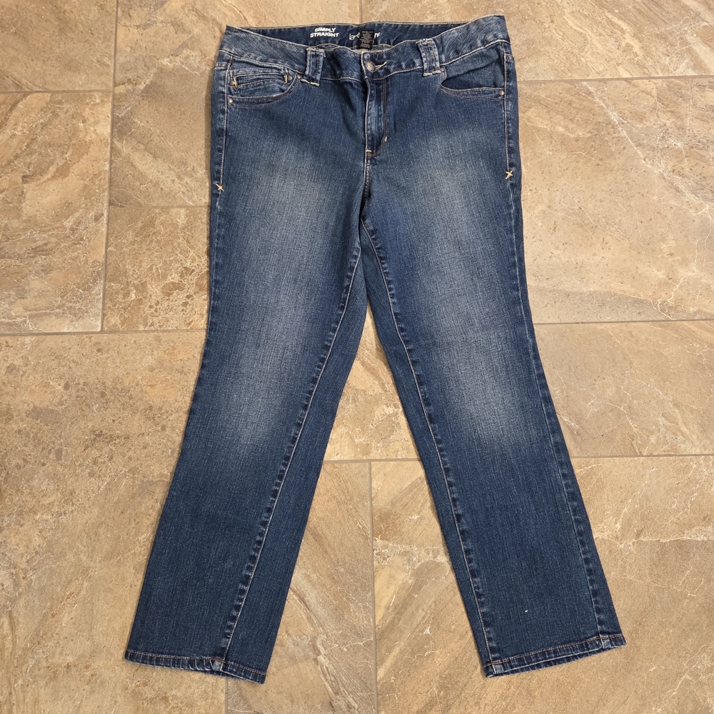 Lane Bryant Indigo Straight Leg Jeans‎